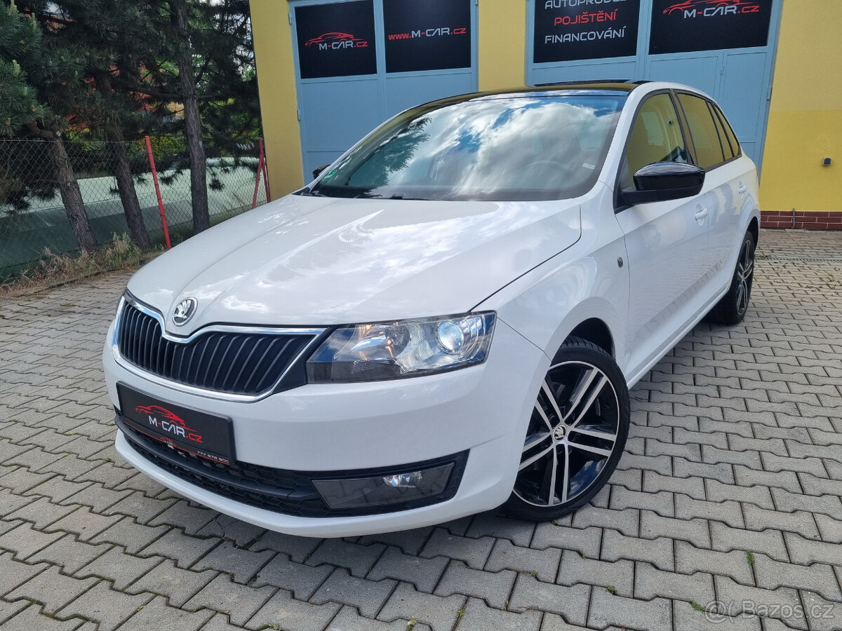 Škoda Rapid 1,2 TSI Style Plus, PANORAMA, XENONY, 1.MAJITEL