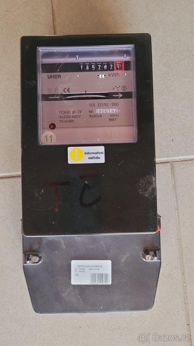 Elektricke hodiny Krizik