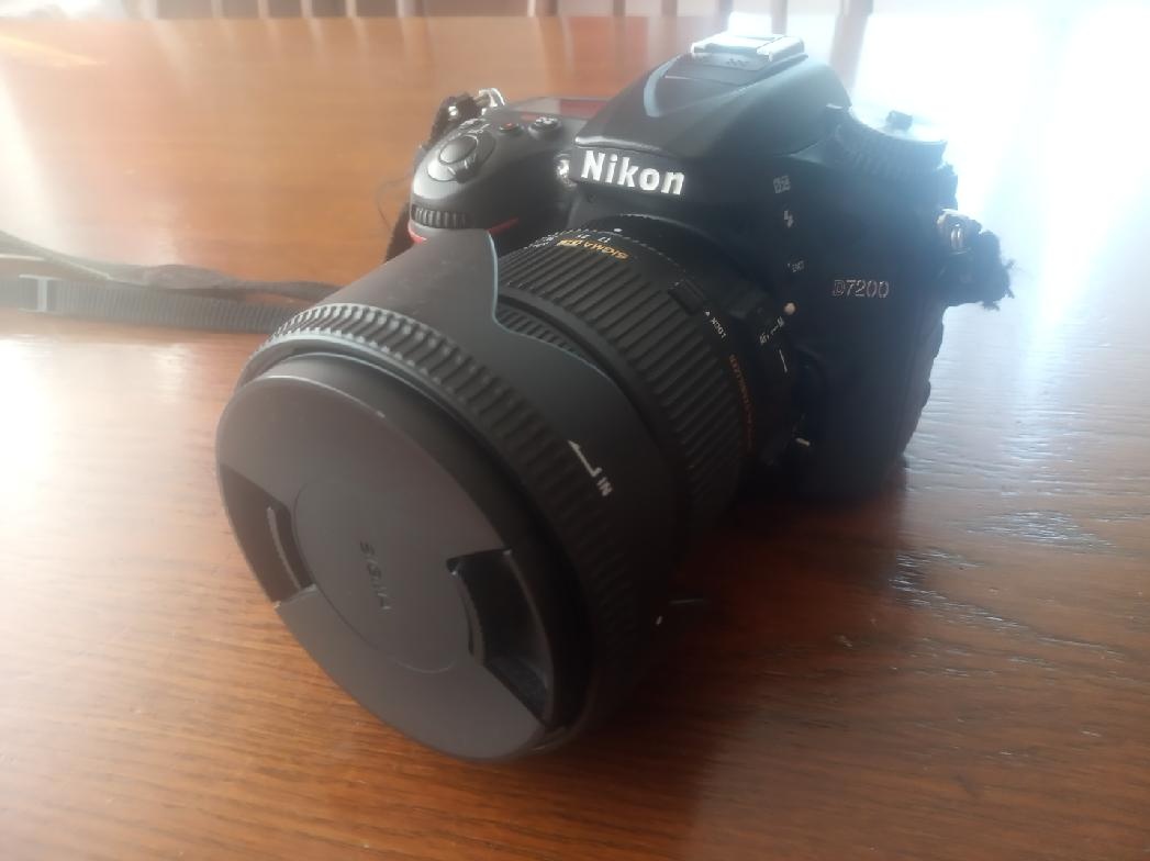 Nikon D7200 - cca 25 000 cvaků - velmi dobrý stav