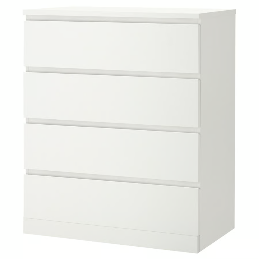 Komoda bílá, Malm, zn. IKEA