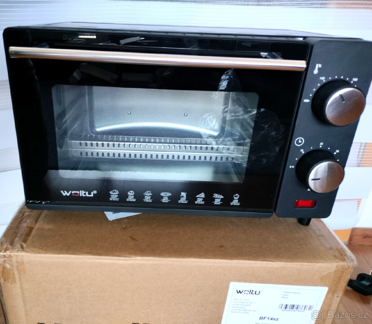 Mini trouba Woltu 10 litrů