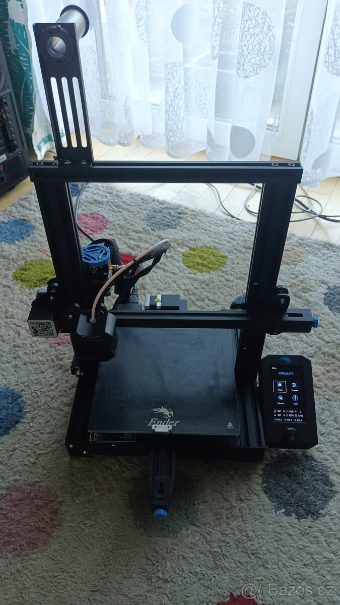 3D tiskárna Creality ENDER 3 V2 - seřízená s novou triskou