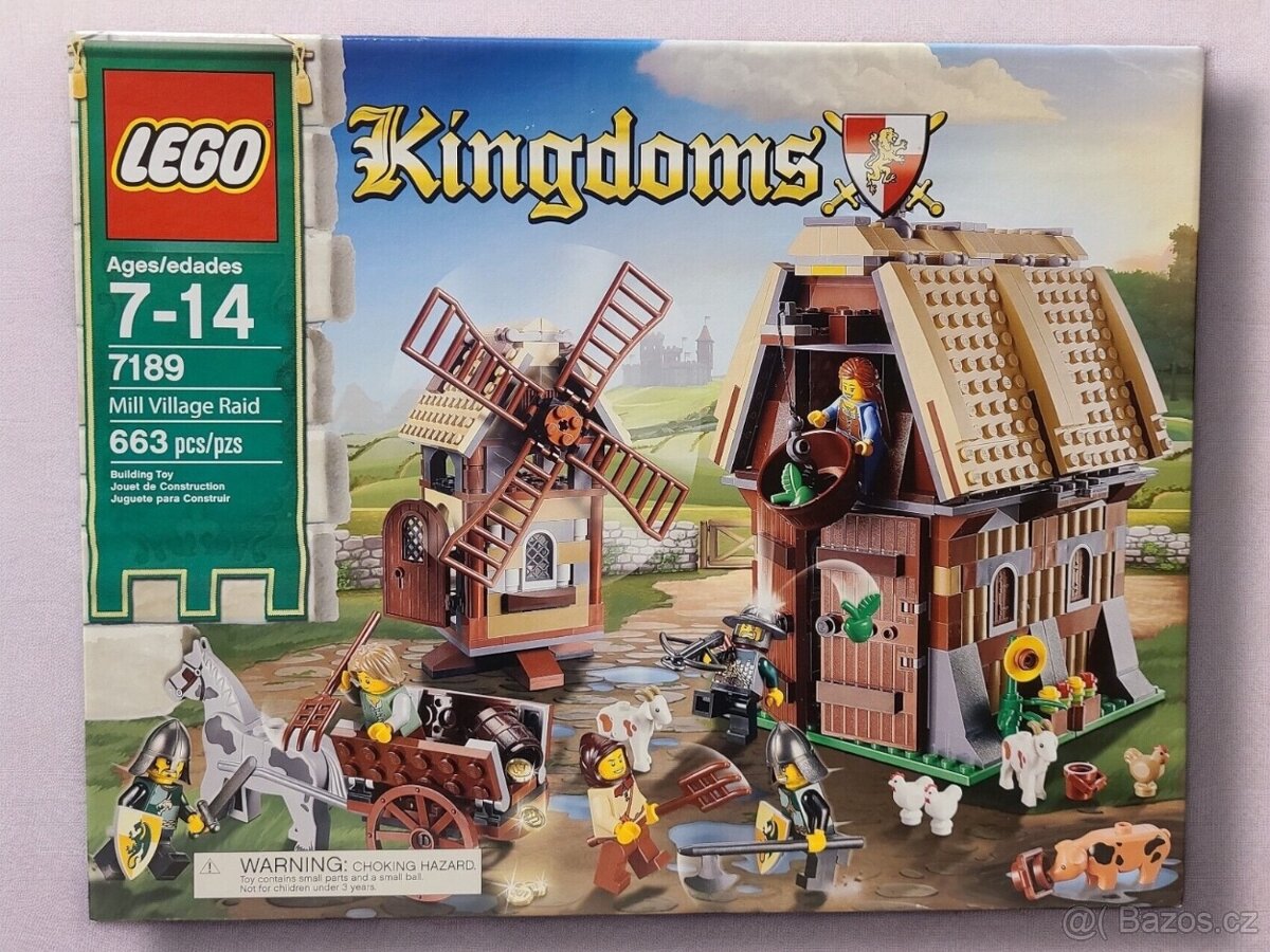 LEGO 7189 - Kingdoms: Mill Village Raid (Mlynská dedina)