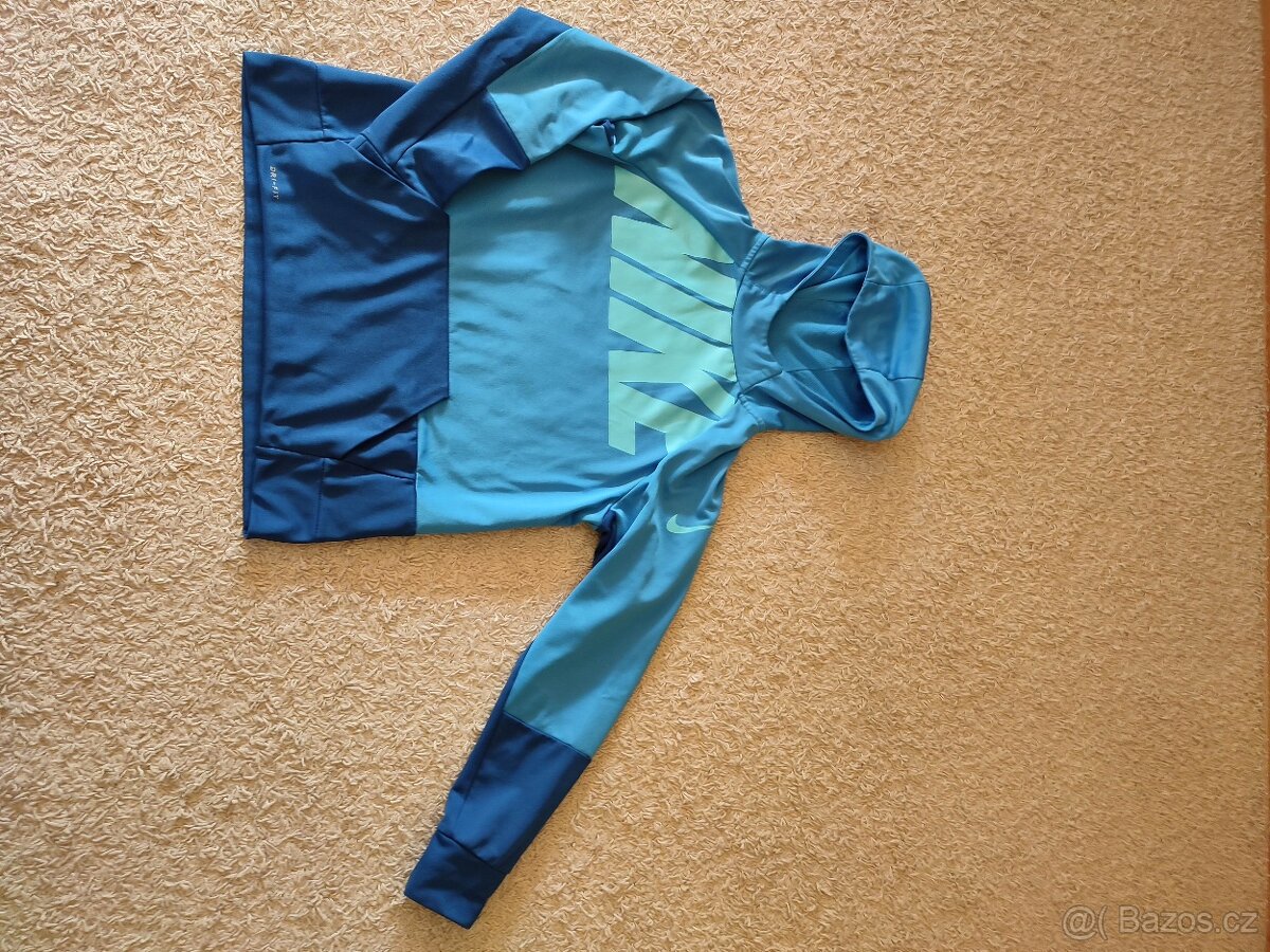 Mikina Nike modrá