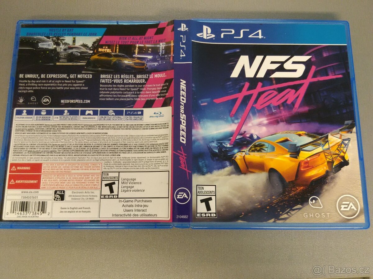 Need for Speed Heat pro Playstation 4