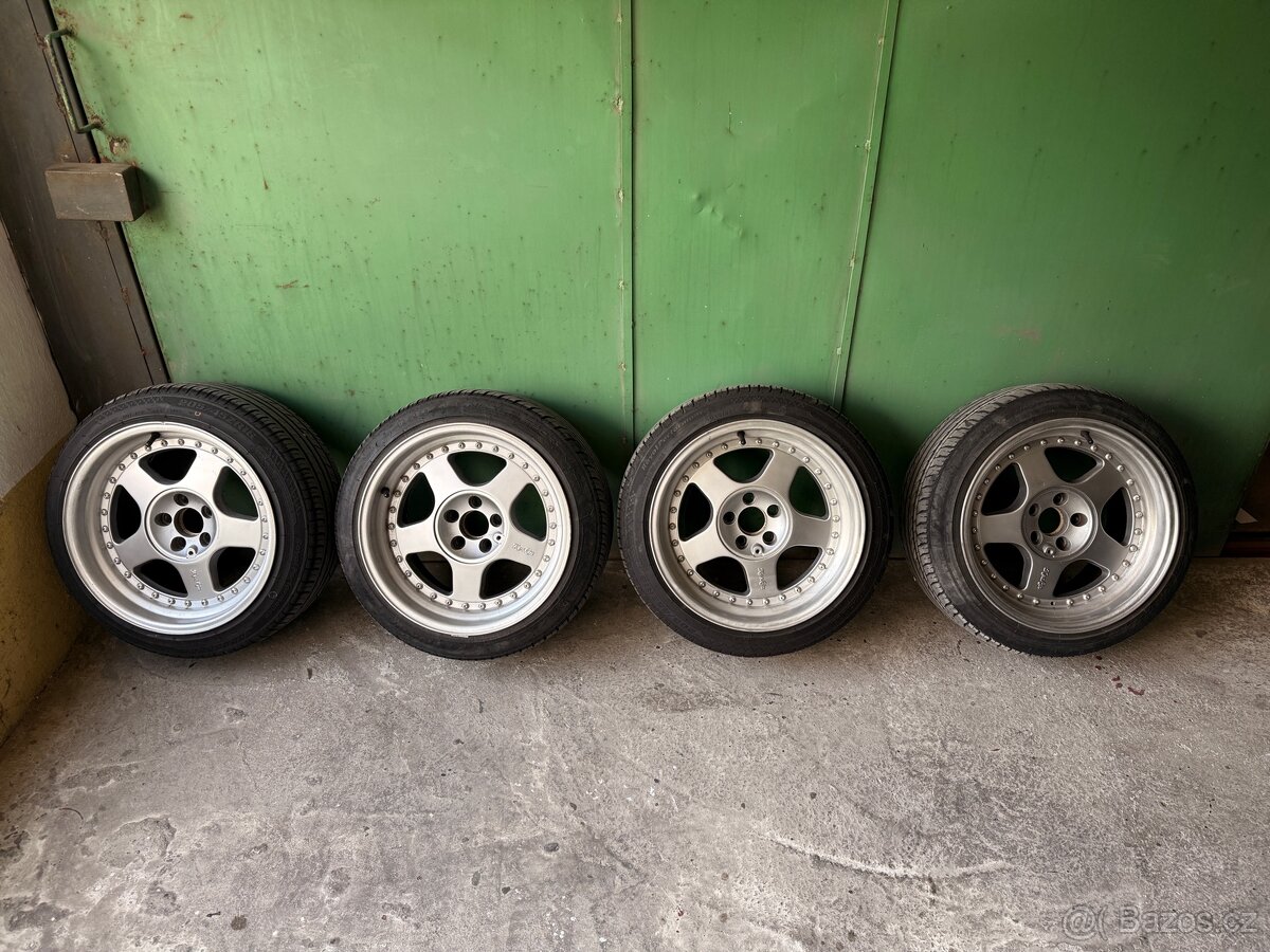 Prodám alu kola Keskin 5x100 R16 pneu na sezónu možná dvě.
