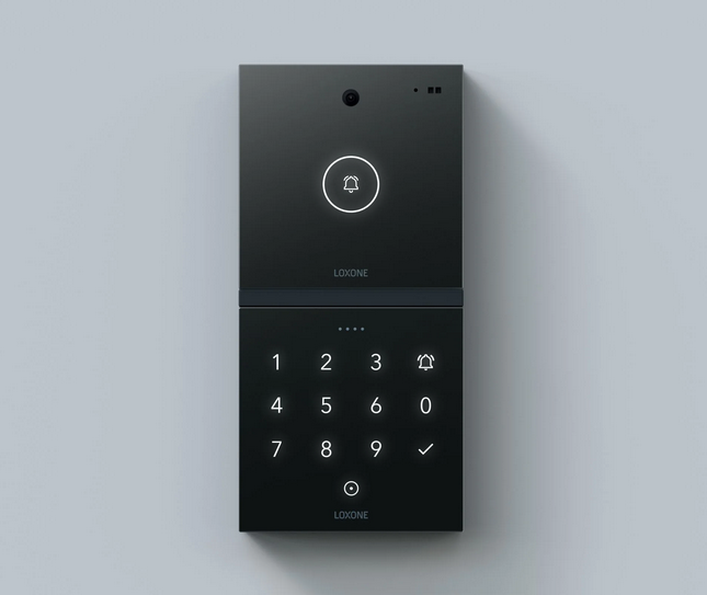 Loxone Intercom 2.gen + NFC Code Touch 2.gen + ramecek