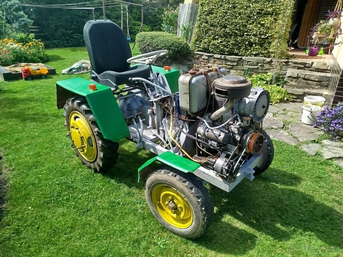 Malotraktor domácí výroby