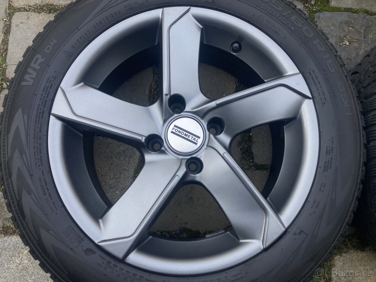 Alu kola OPEL CROSSLAND 16" 4x108 zimní NOKIAN 195/60R16