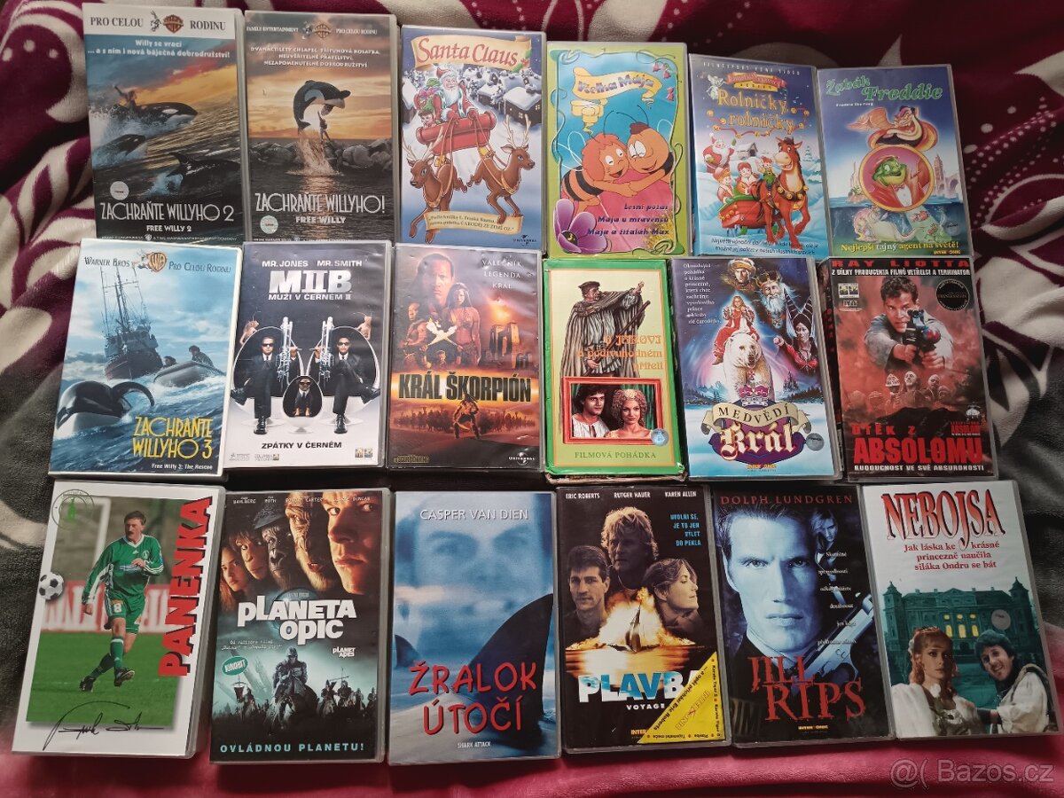 Originální VHS ze soukromé sbírky