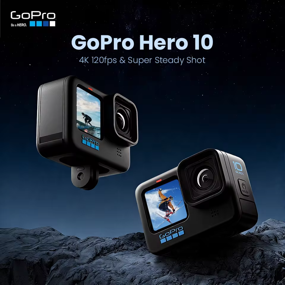 GOPRO 10 HERO BLACK MAX COMBO SET