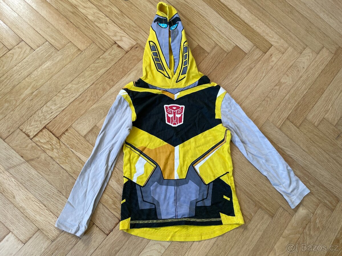 Klučičí triko / tenká mikina H&M 122 / 128