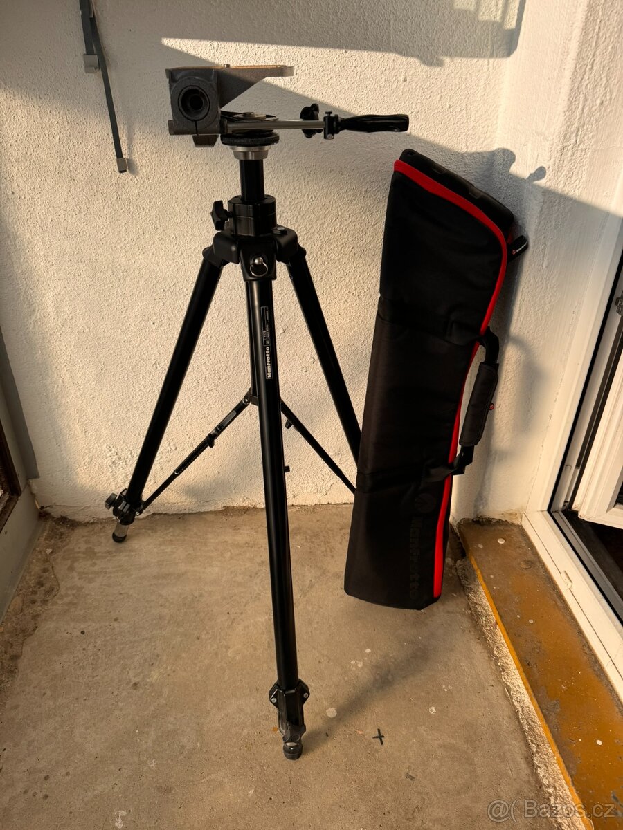 Manfrotto 117B + Manfrotto MBAG90PN + Gitzo PL5