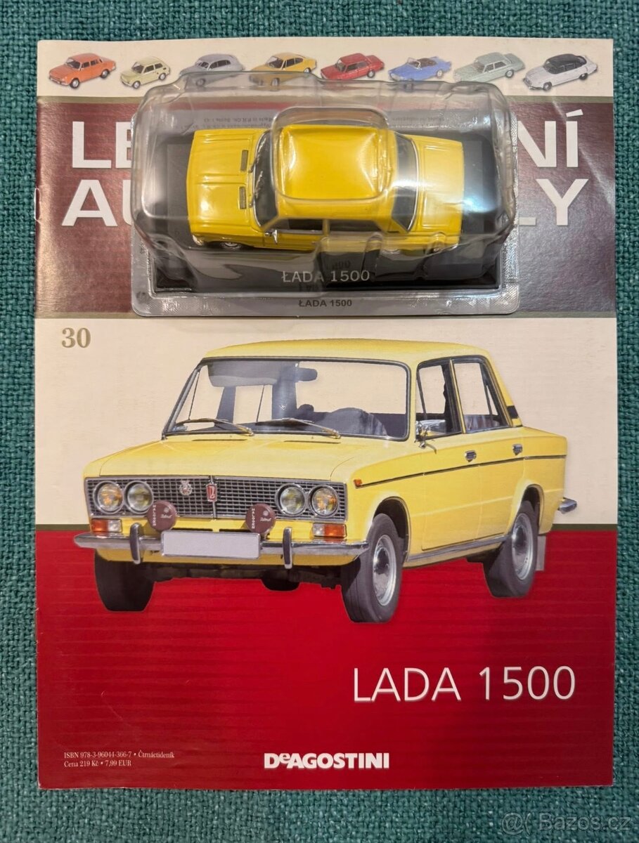 Legendární automobily, Kultovní auta ČSSR, Deagostiny
