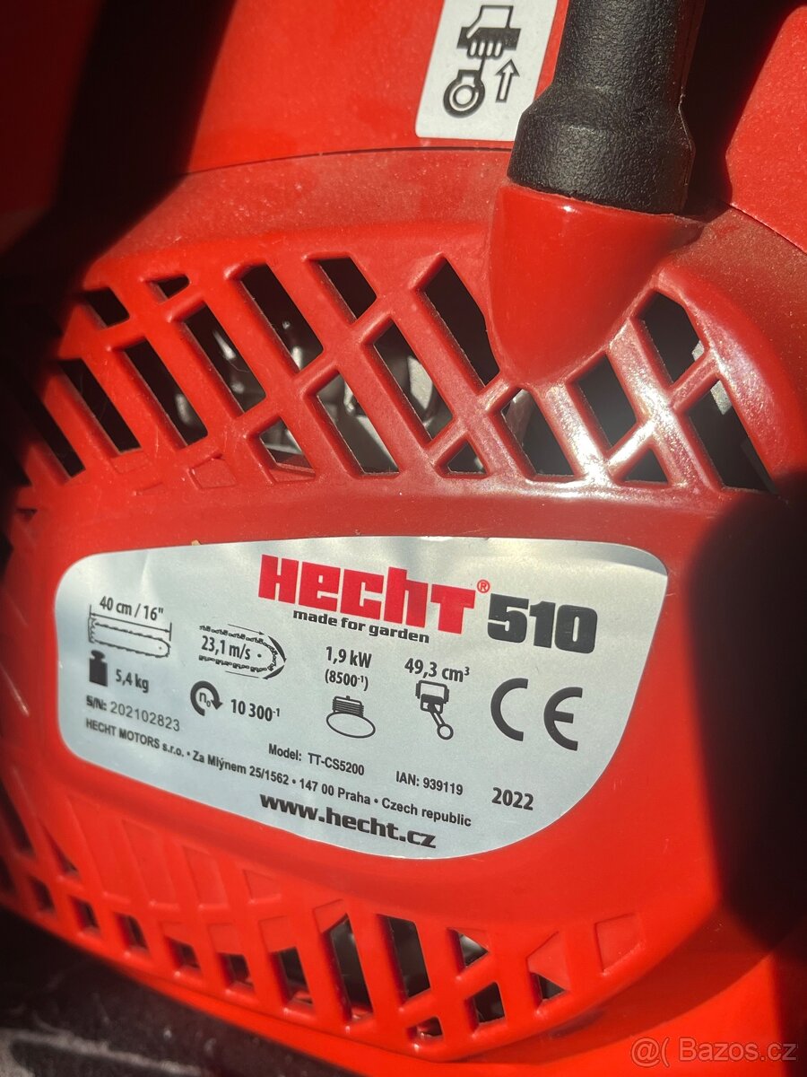 Benzínová motorová píla - HECHT 510