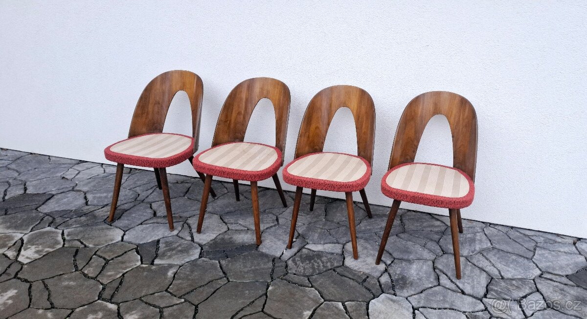 Retro designové židle Antonín Šuman