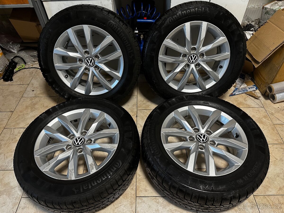 Originální zimní sada alu kol VW r16