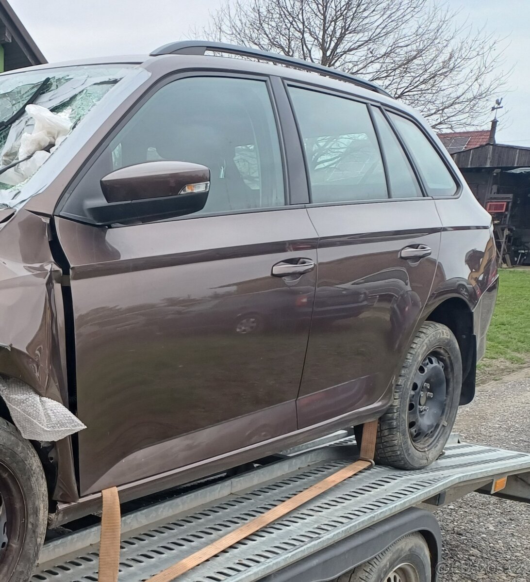 Dveře Škoda Fabia III levé přední levé zadní pravé