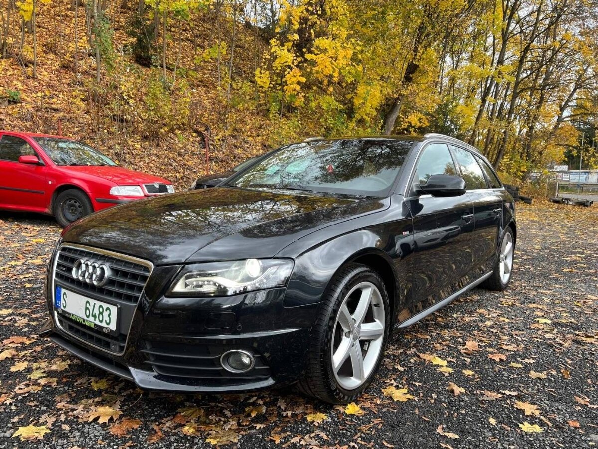 Audi A4 B8 Avant Quattro 2.0 TDI 105 kW 4x4 klima 3x S-line