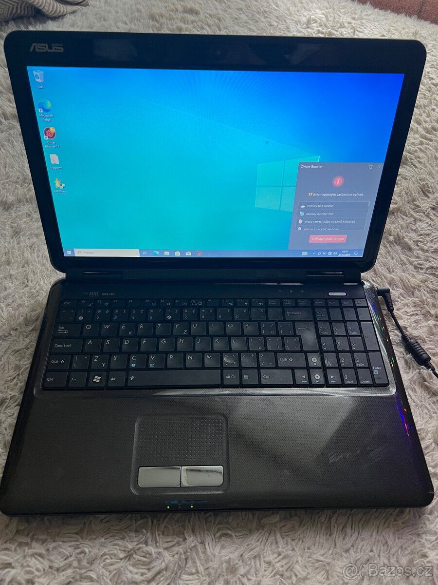 Notebook Asus - PLATÍ DO SMAZÁNÍ