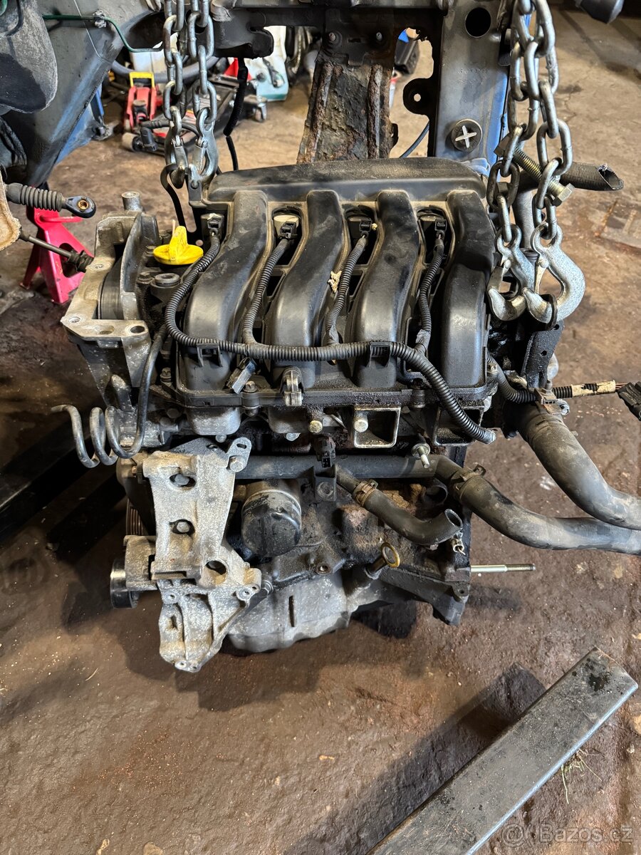 Motor Renault 1.6 16v 83 kw K4M 760