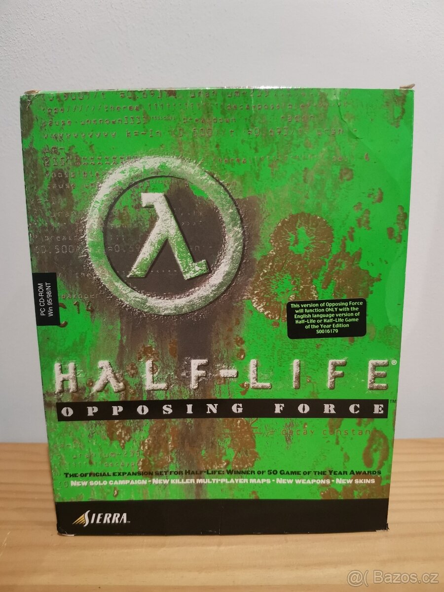 HALF-LIFE OPPOSING FORCE BIG BOX