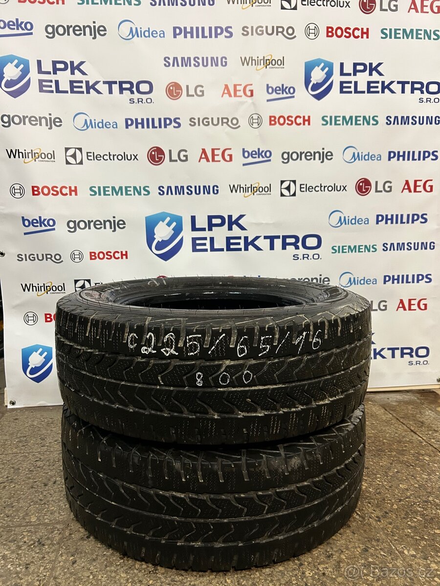 2x Pneumatiky Goodyear 225/65 R16C
