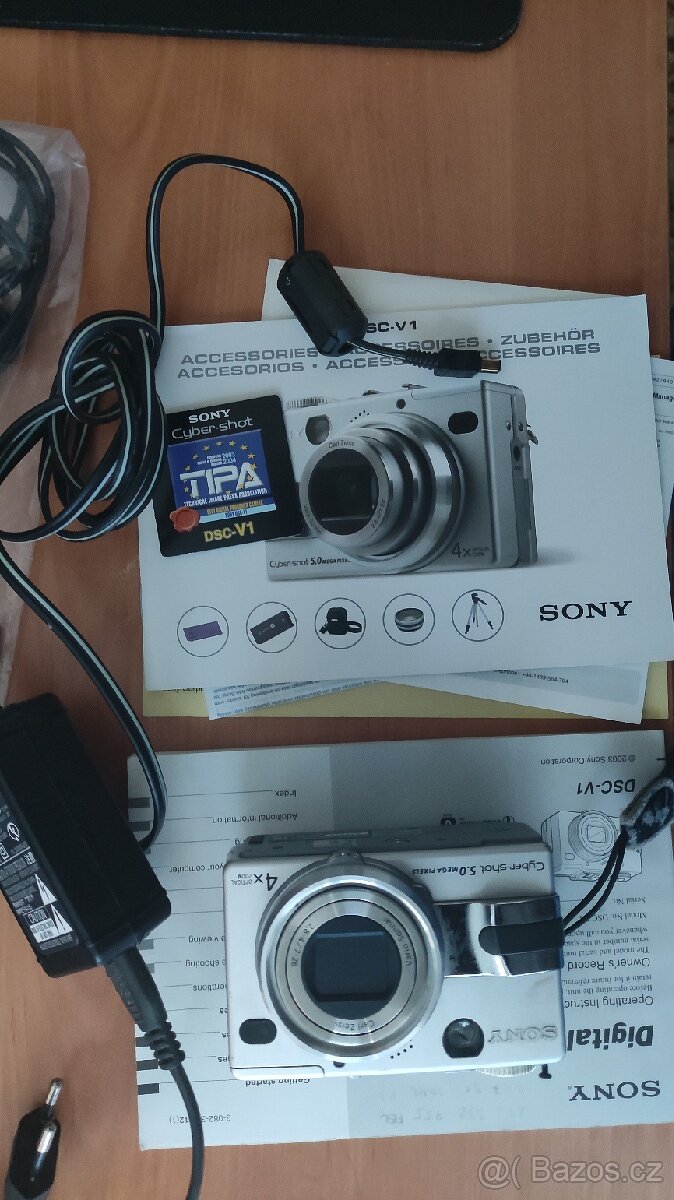 SONY DSC-V1 digitální Fotoaparát
