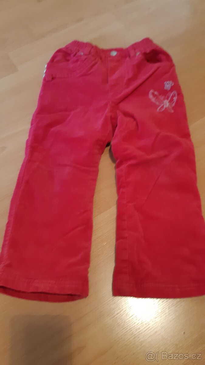 Dětské zateplené kalhoty