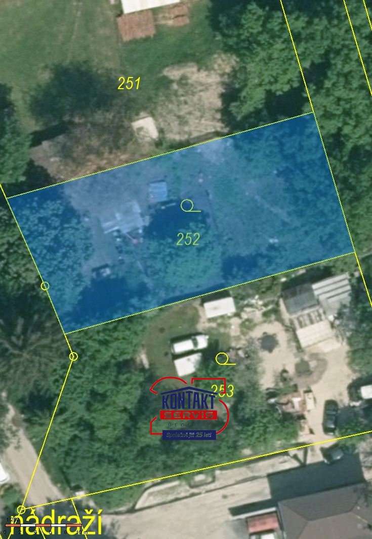 Prodej pozemku pro komerční výstavbu, 773 m2 - Hluboká nad V