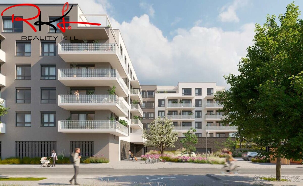 Prodej, novostavba byt 1+kk s balkónem, Stodůlky , Praha 5