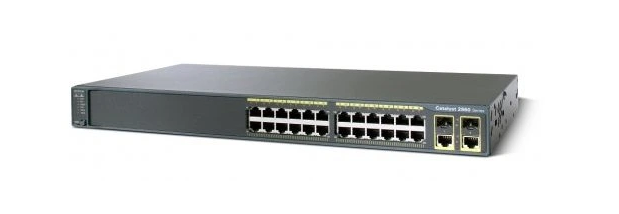 24 portový switch Cisco Catalyst WS-C2960-24TC-L