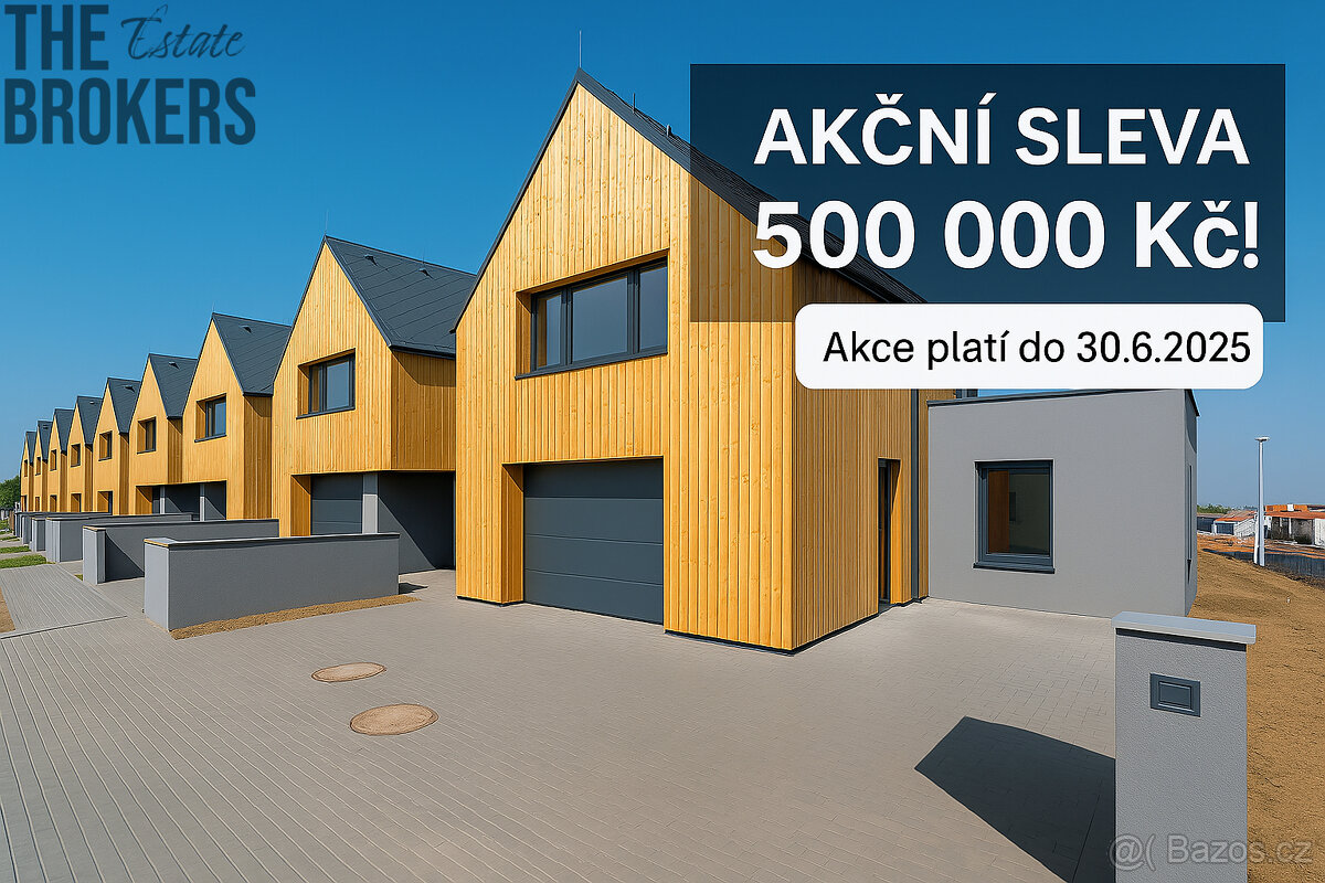 Prodej nízkoenergetického rodinného  domu 141 m², pozemek 35