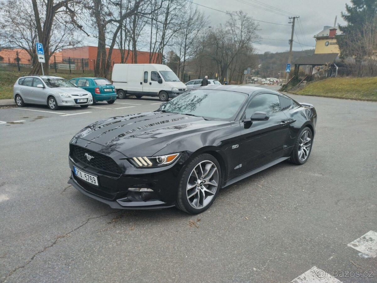 Ford Mustang GT 5.0 V8, 100% stav 47.000km, 2016