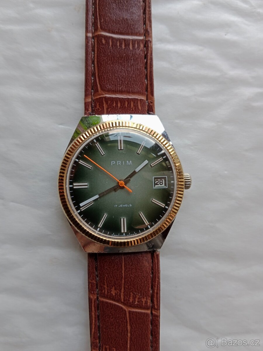 Staré, funkční, hodinky Prim-   Rolex