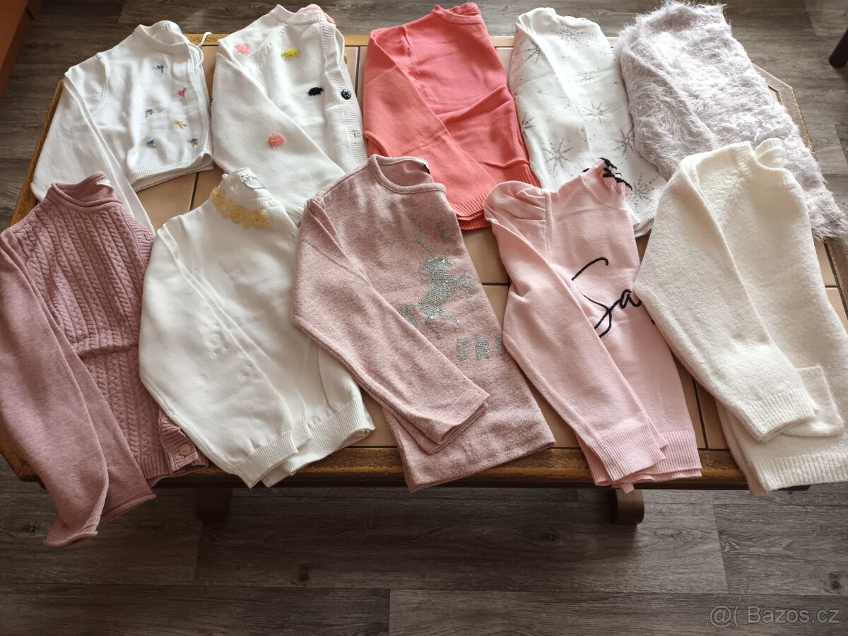 Kompletní šatník pro holčičku - věk 5 - 6 let
