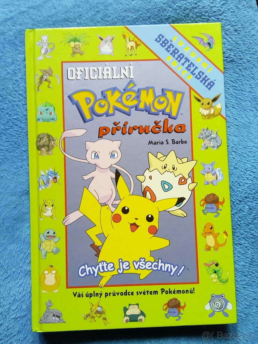 Prodám knihu Oficiální Pokémon příručka