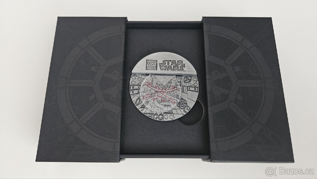 Nové LEGO Star Wars 5008818 sběratelská mince bitva o Yavin
