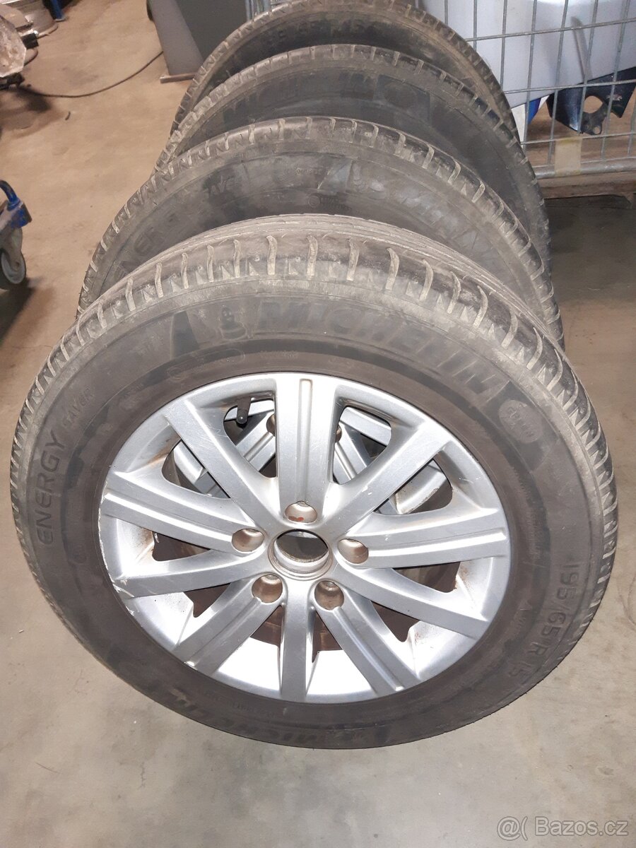 Sada Alu disky, pneu letní Michelin 195/65/15 91H