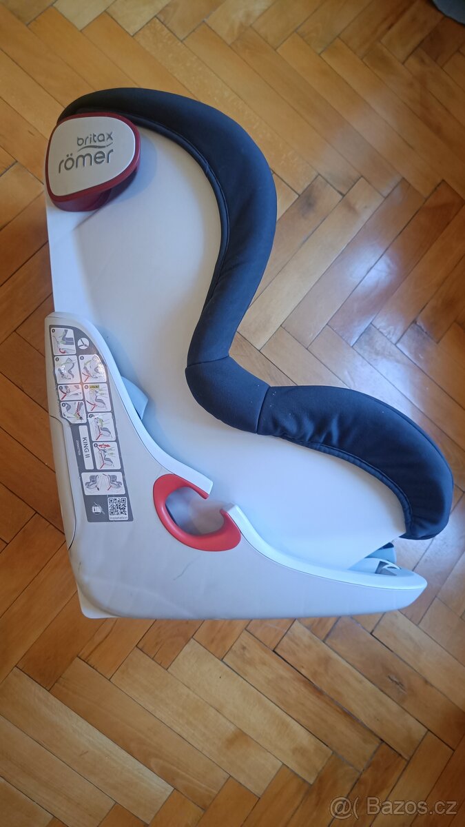 Britax Römer King II 9-18kg šedá