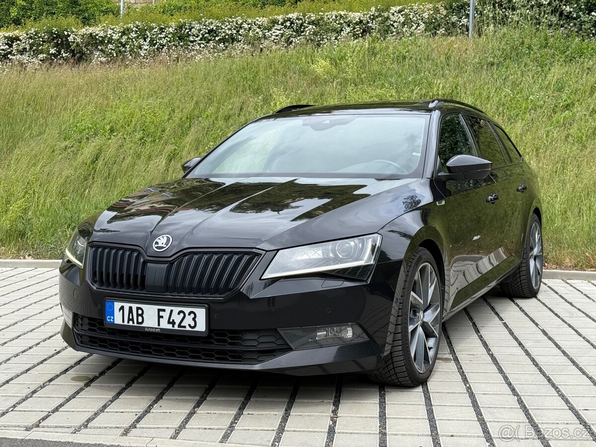 Škoda Superb Sportline 110kW Tažné Nez.Topení