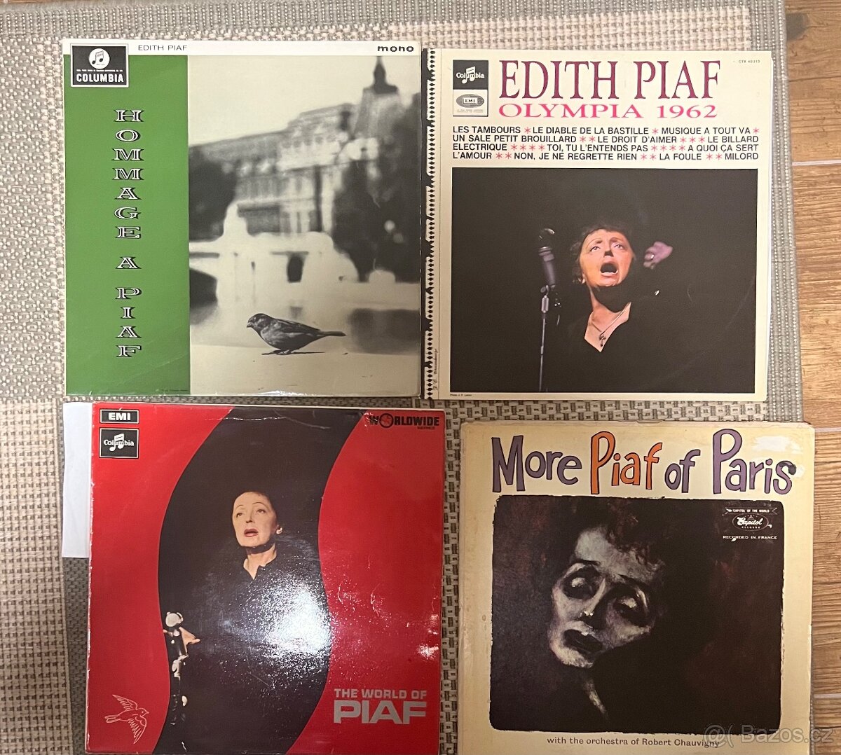 LP desky EDITH PIAF