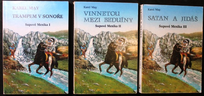 Supové Mexika I-III - Karel May, Laser 1992