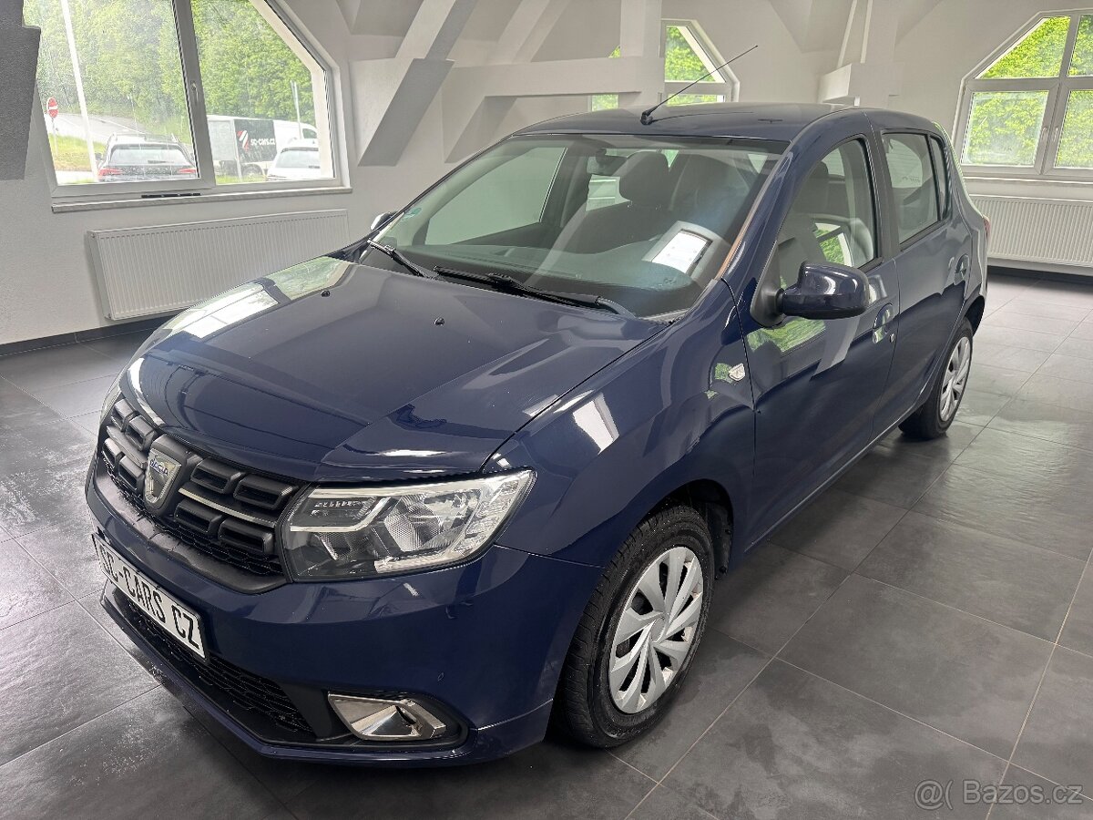 Dacia Sandero 1.0 benzín 54kw 2018 klima NAVI + nová STK