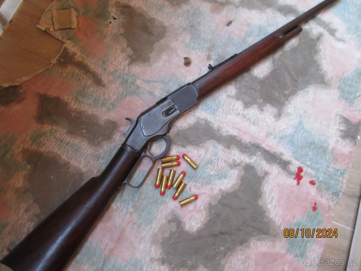 Winchester Model 1873 ráže 38- 40 + 9 ks nábojů