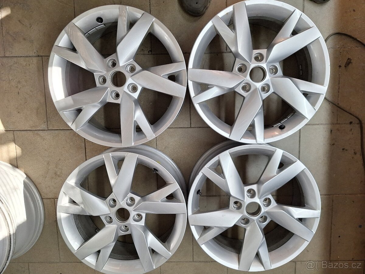 Prodám origo alu kola skoda Octavia IV Lysá 5x112 r17