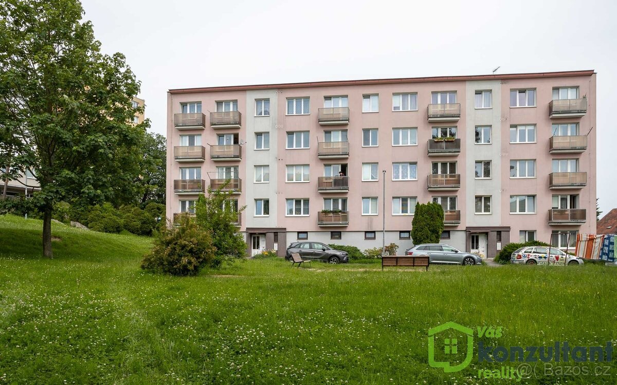Prodej bytu 2+kk, 52 m2 – Kopečná, Žďár nad Sázavou – klidná