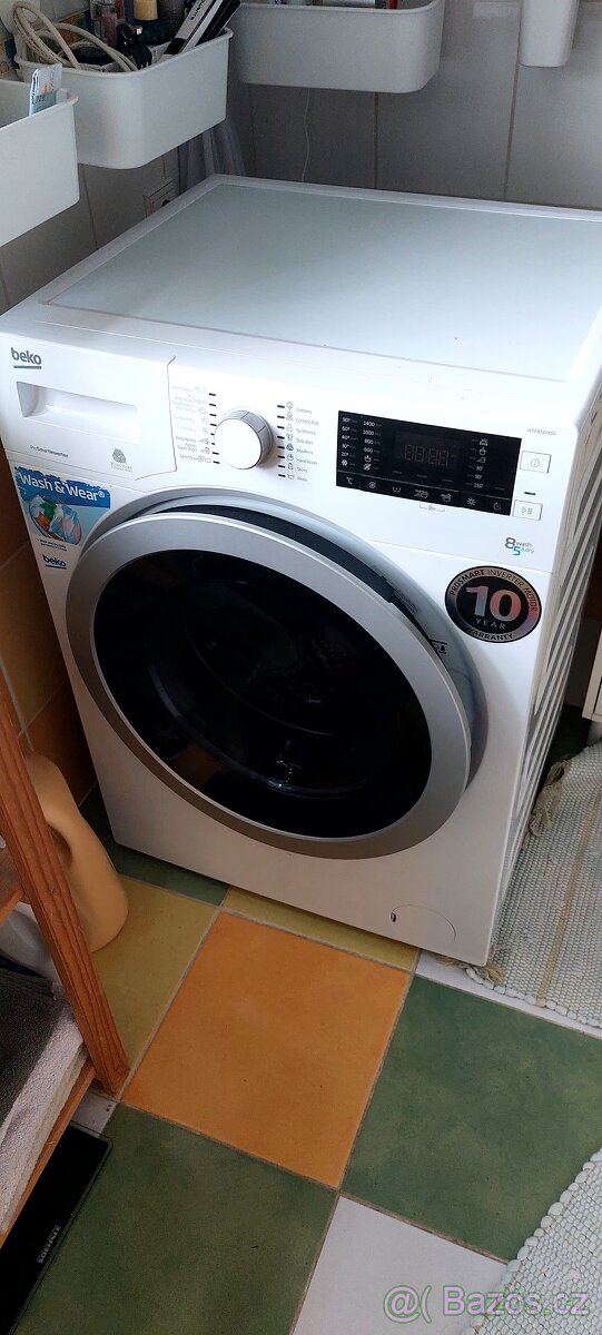 Pračka se sušičkou Beko HTV 8733XS0