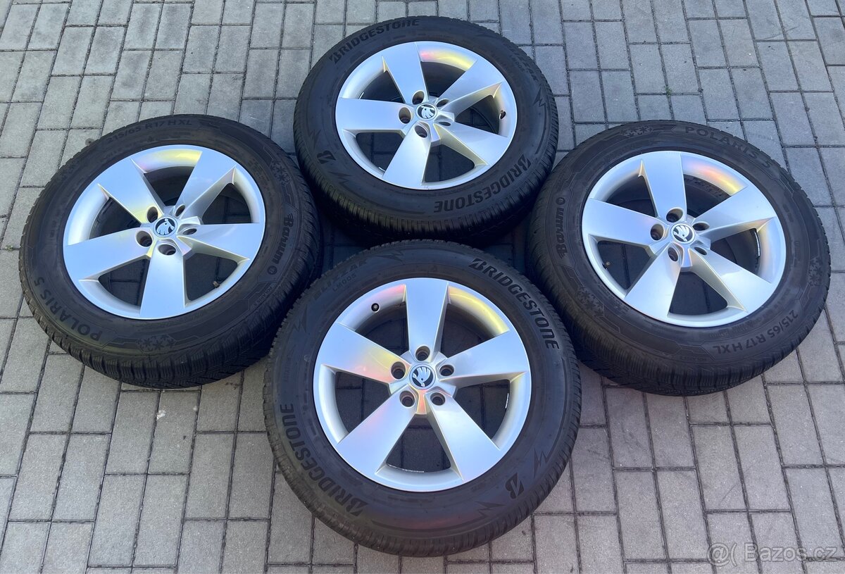 Kodiaq - 17" Ratikon + zimní 215/65 Barum/Bridgestone