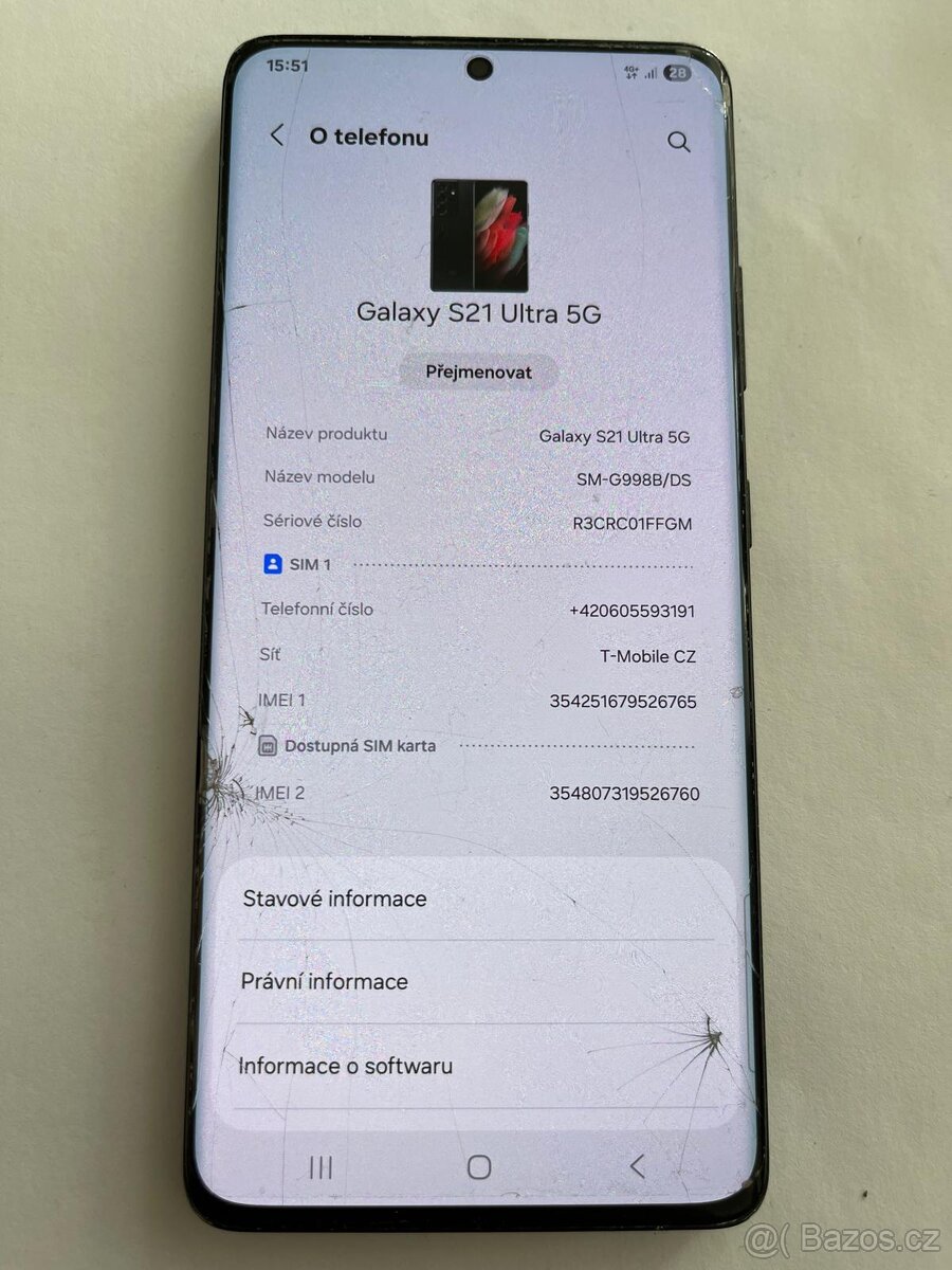 Samsung Galaxy s21 Ultra 12/256G